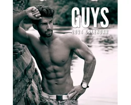 Guys 2024 Square Wall Calendar