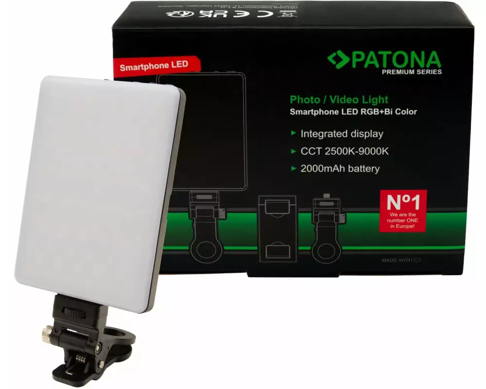 Patona Premium Smartphone RGB/Bi Color Licht