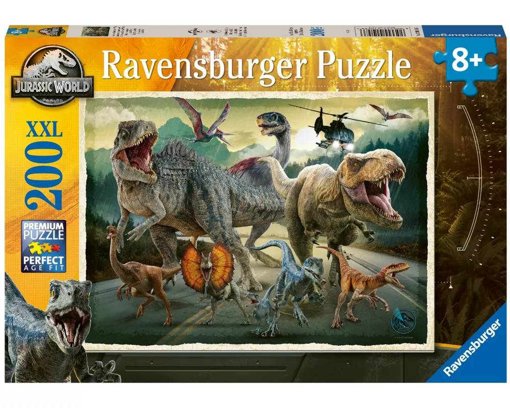 Kinderpuzzle 200 XXL Teile - Jurassic Park - Das Leben findet einen Weg