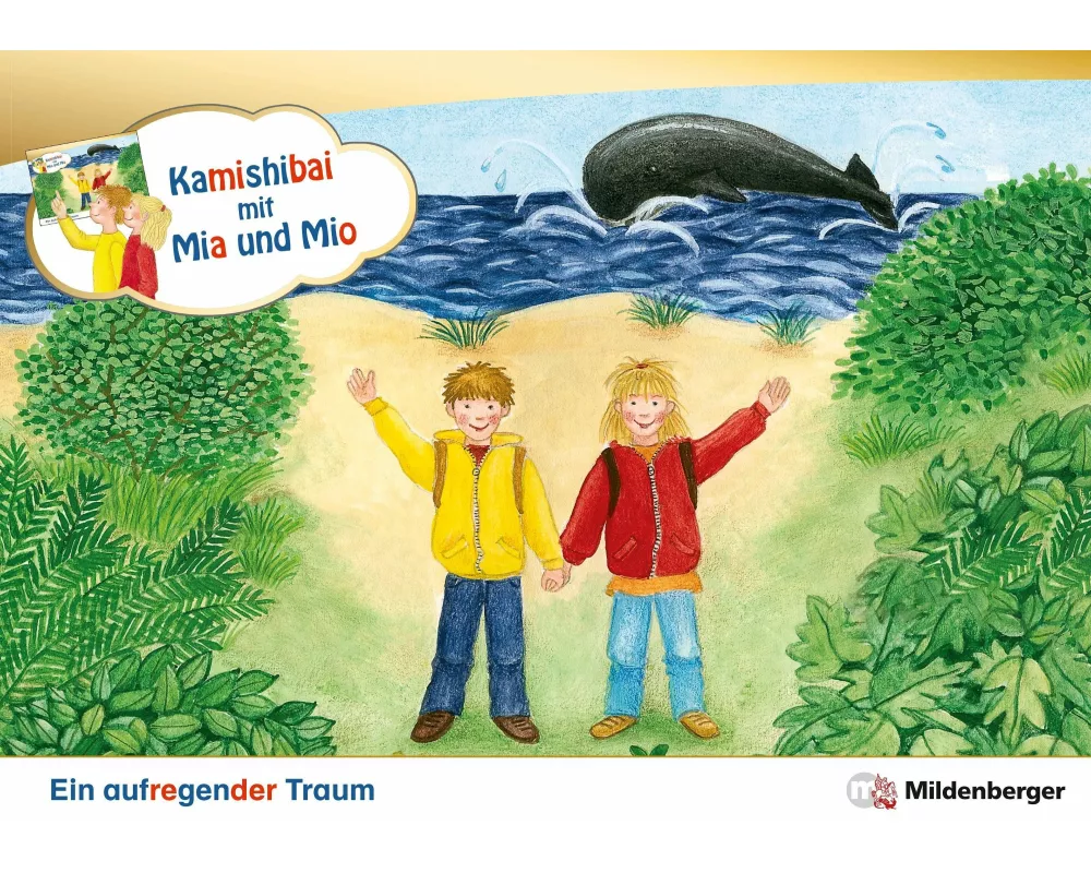 Kamishibai mit Mia und Mio: Ein aufregender Traum - Set