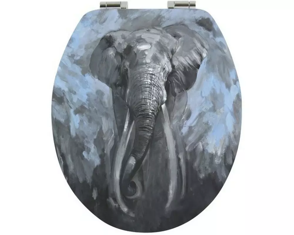 spirella Toilettensitz Elefant Grau