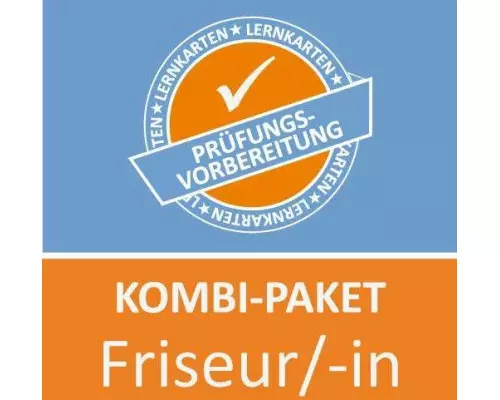 Kombi-Paket Friseur Lernkarten