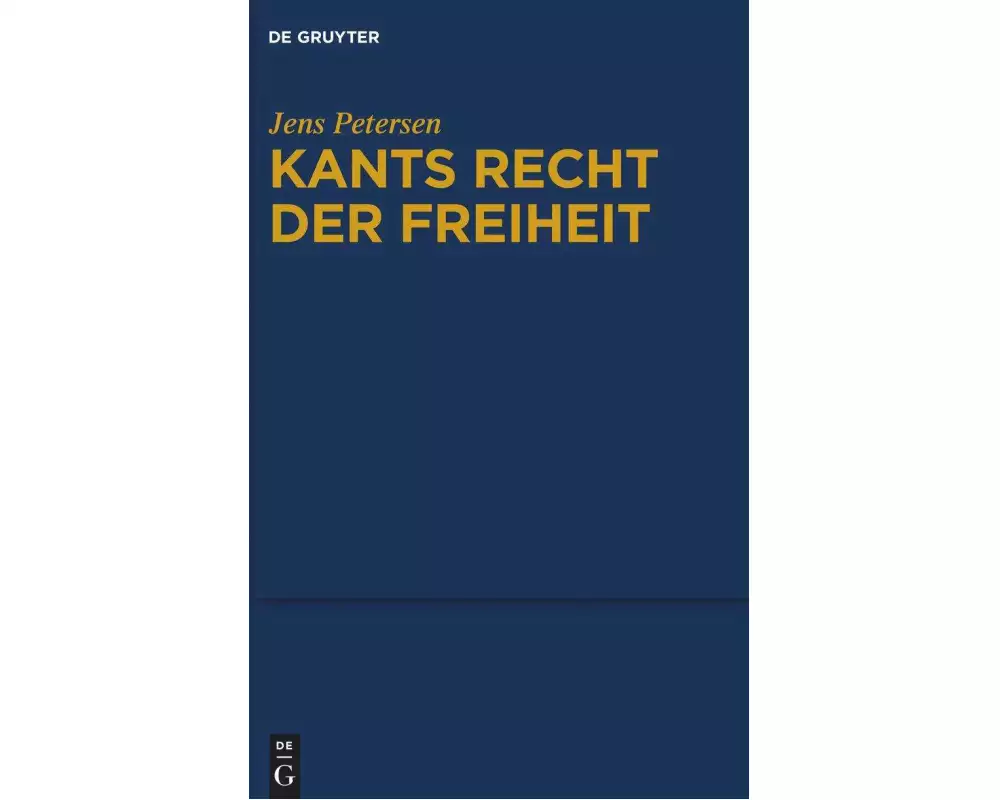 Kants Recht der Freiheit
