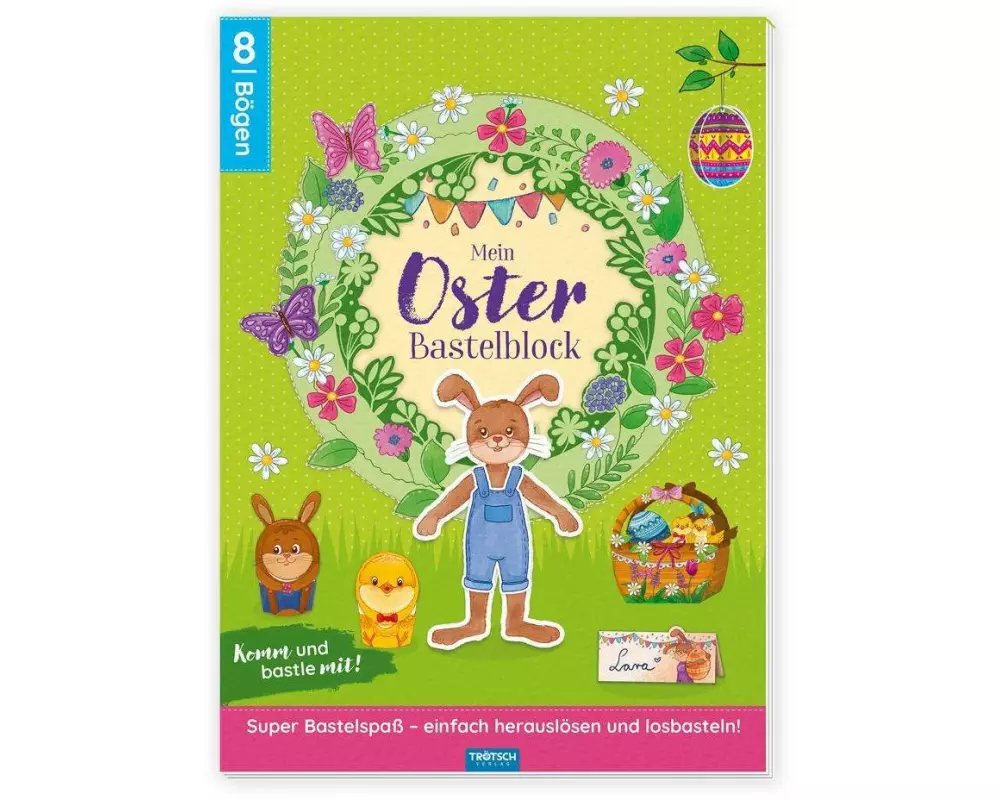 Trötsch Mein Oster-Bastelblock