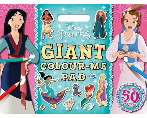 Disney Princess: Giant Colour-Me Pad