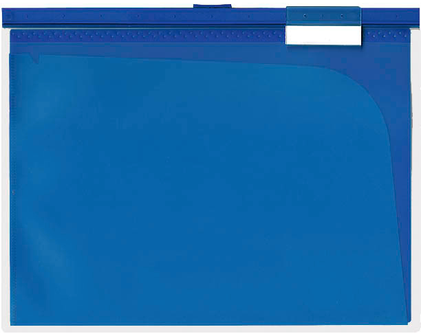 BÜROLINE Hängemappe A4 664053 blau, 6 Fächer 3 Stk.