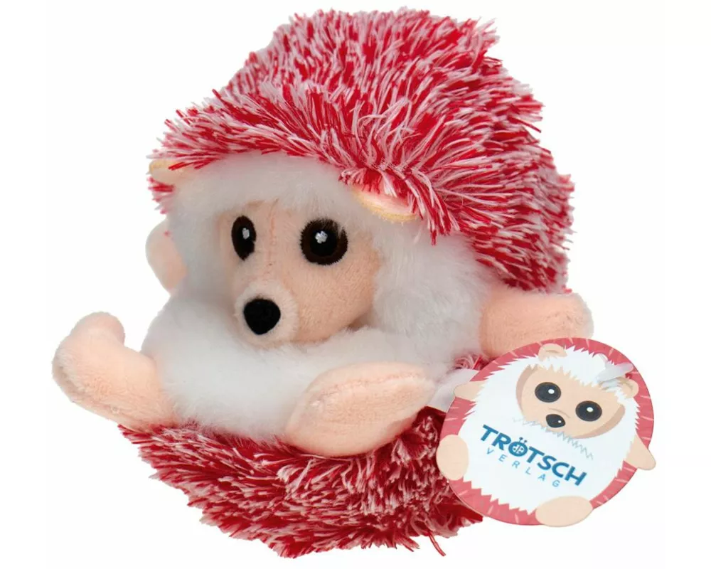 Trötsch Plüschigel rot