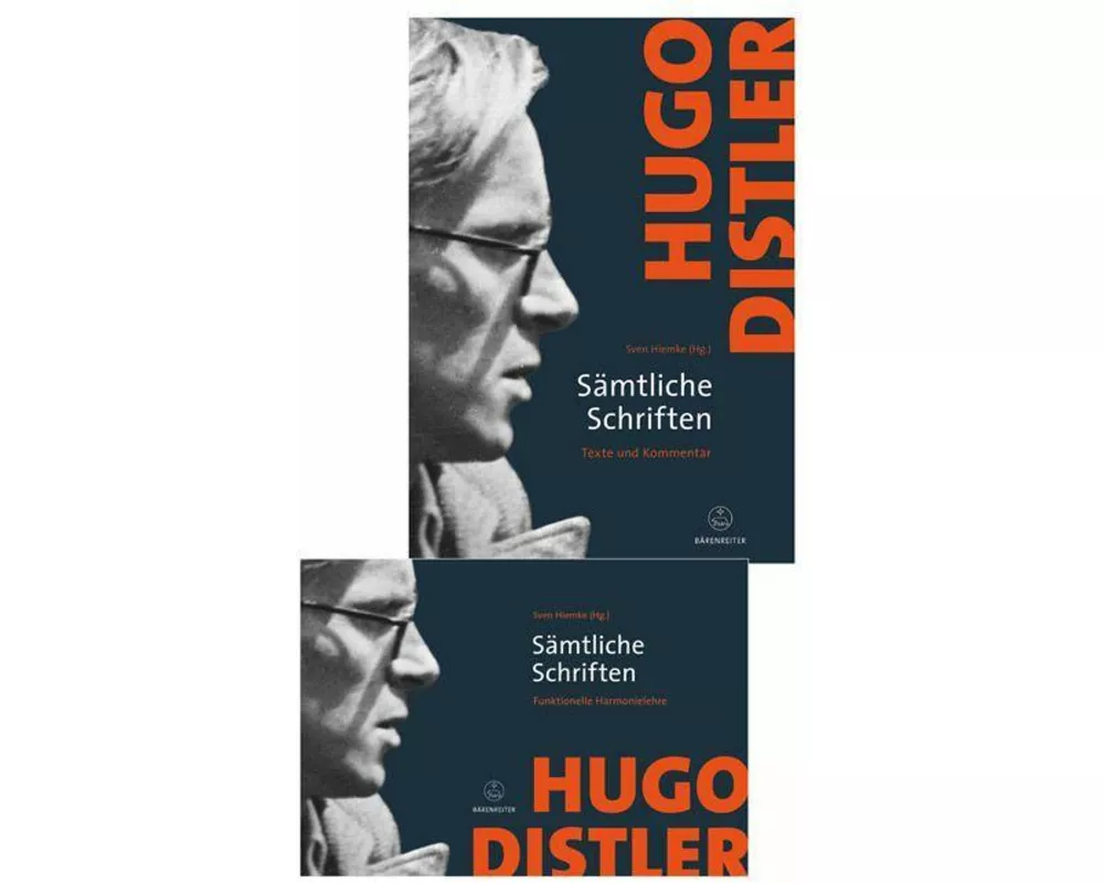 Hugo Distler. Sämtliche Schriften. -Texte und Kommentar-