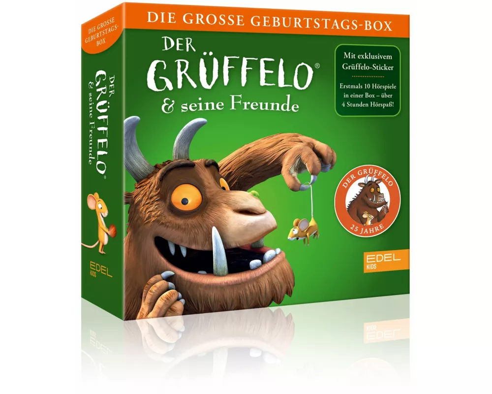 Die groáe Geburtstags-Box (25 Jahre Grüffelo)