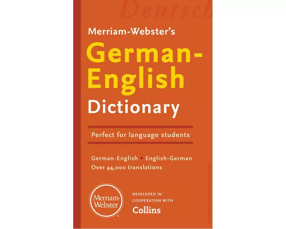 Merriam-Webster’s German-English Dictionary