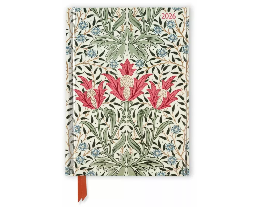 William Morris Gallery: Bourne 2026 Luxury Pocket Diary Planner - Week to View