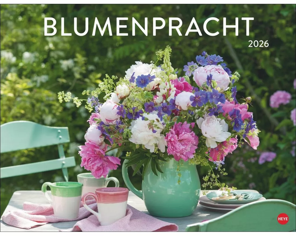 Blumenpracht Posterkalender 2026