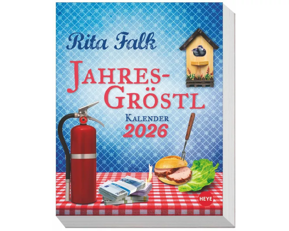 Rita Falk Jahres-Gröstl Tagesabreißkalender 2026