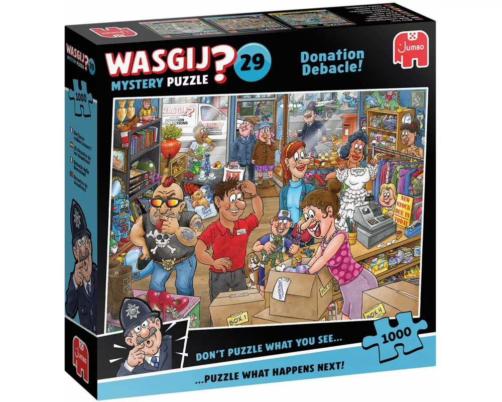Wasgij Mystery 29 - Spenden-Desaster (1000 pieces)