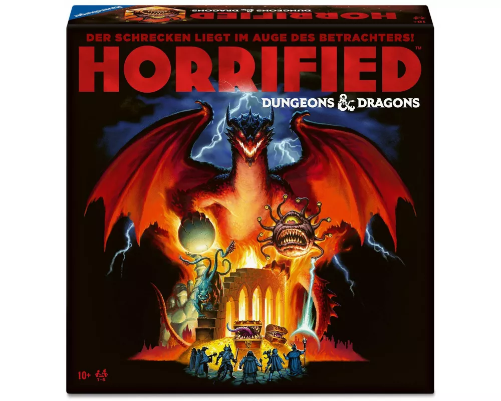 Horrified: DUNGEONS & DRAGONS - Gesellschaftsspiel & Brettspiel ab 10 Jahre