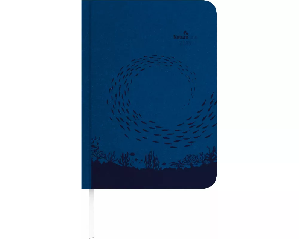Alpha Edition - Wochen-Minitimer Nature Line Ocean 2026 – Taschenkalender A6 ( 11×15 cm) mit Monatsübersicht & Notizbereich, umweltfreundlicher Termin