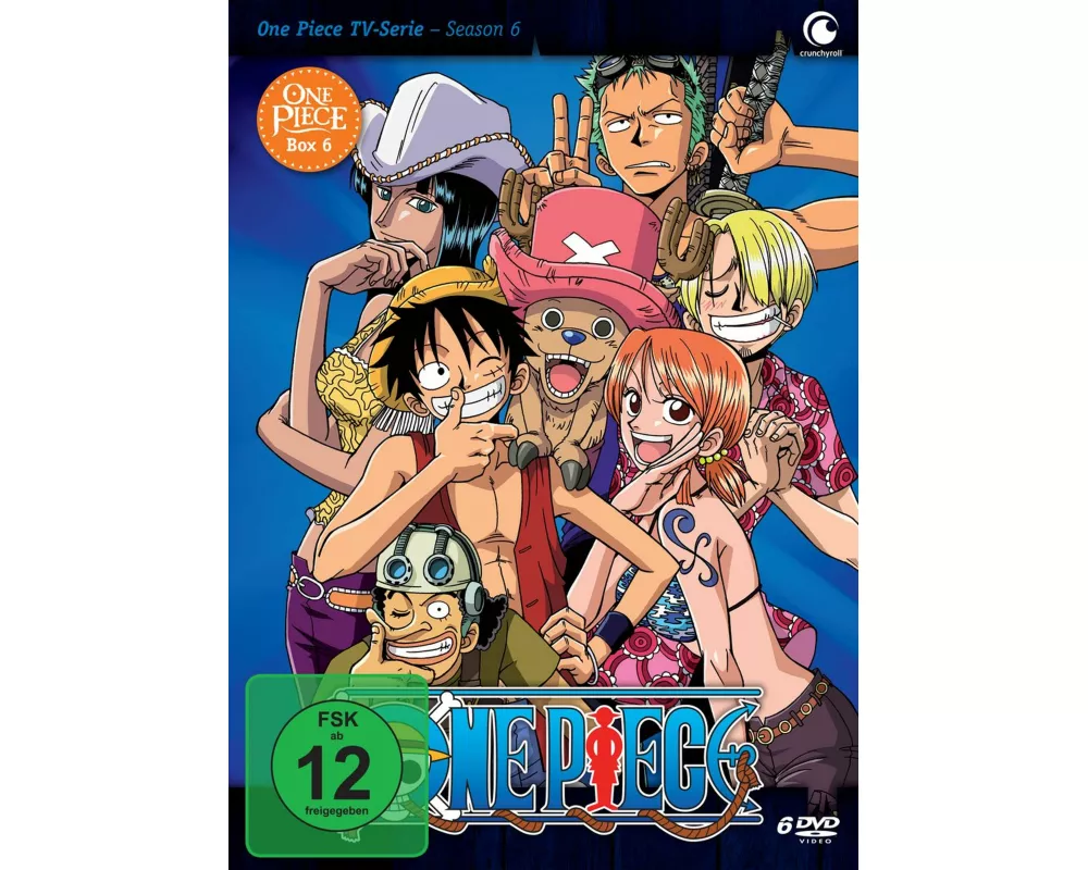 One Piece - TV-Serie - Box 6 (Episoden 163-195) [DVD] NEU