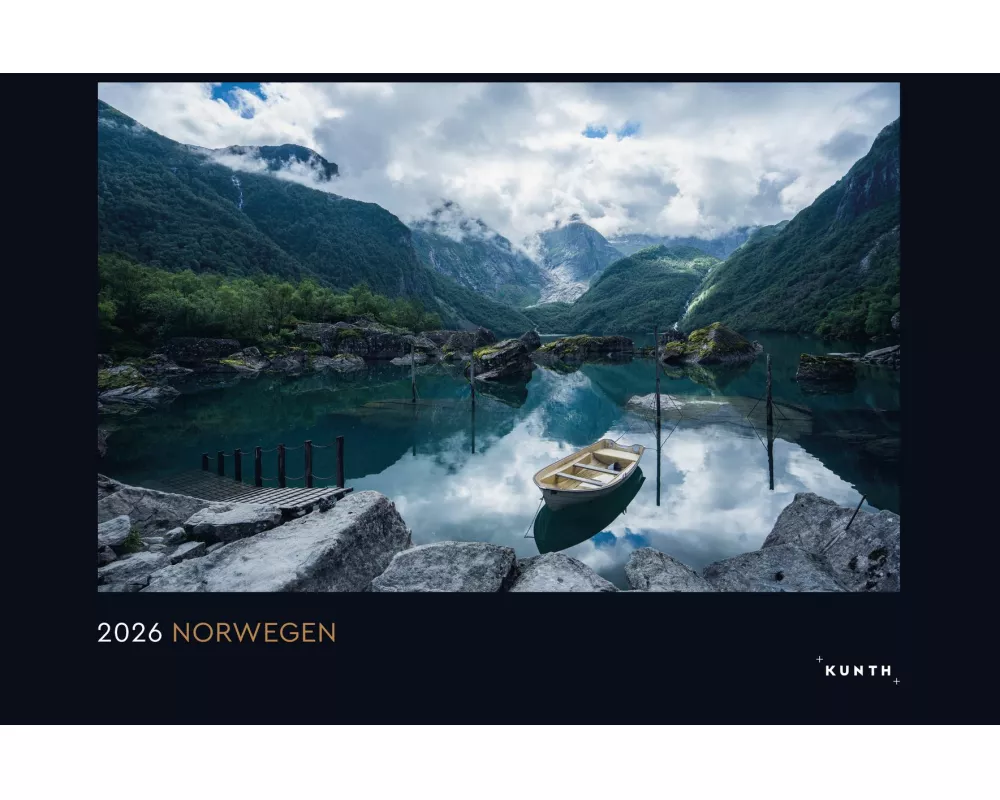 Norwegen - KUNTH Wandkalender 2026