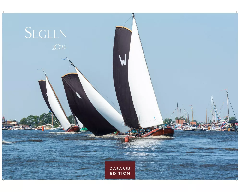 Segeln Kalender 2026 - Wandkalender | Fotokalender Sport 24x35cm | perfektes Geschenk für Segler, Meerfreunde und alle mit Fernweh im Herzen
