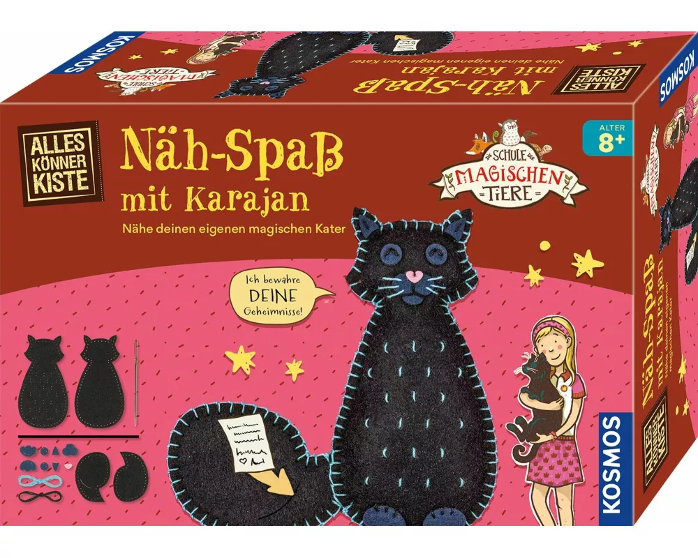 Die Schule der magischen Tiere Nähspaß mit Karajan