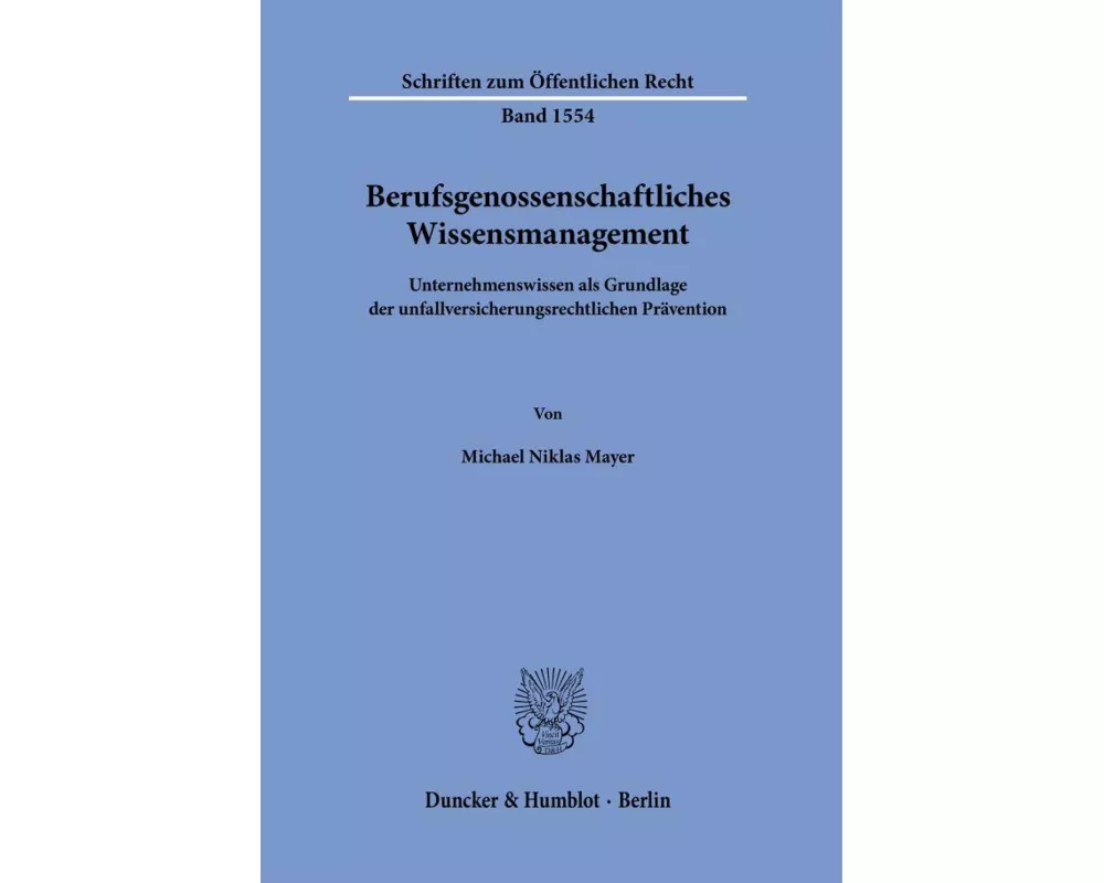 Berufsgenossenschaftliches Wissensmanagement