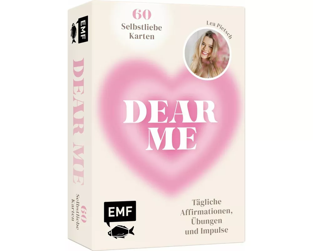 Kartenbox: Dear Me – 60 Motivations-Karten für mehr Selbstliebe
