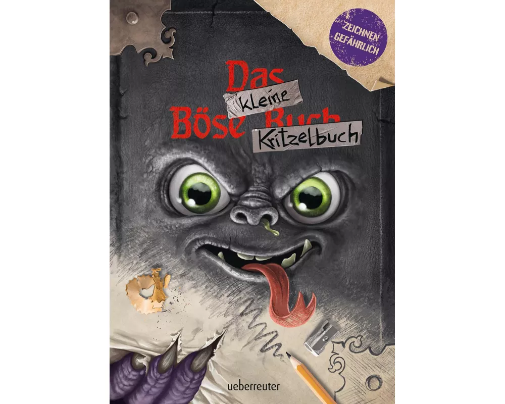Das kleine Böse Kritzelbuch - Eine spannende Geschichte mit Monster-Zeichentipps für alle Fans der "Mein Spiegel-Bestseller-Reihe" (Das kleine Böse Bu