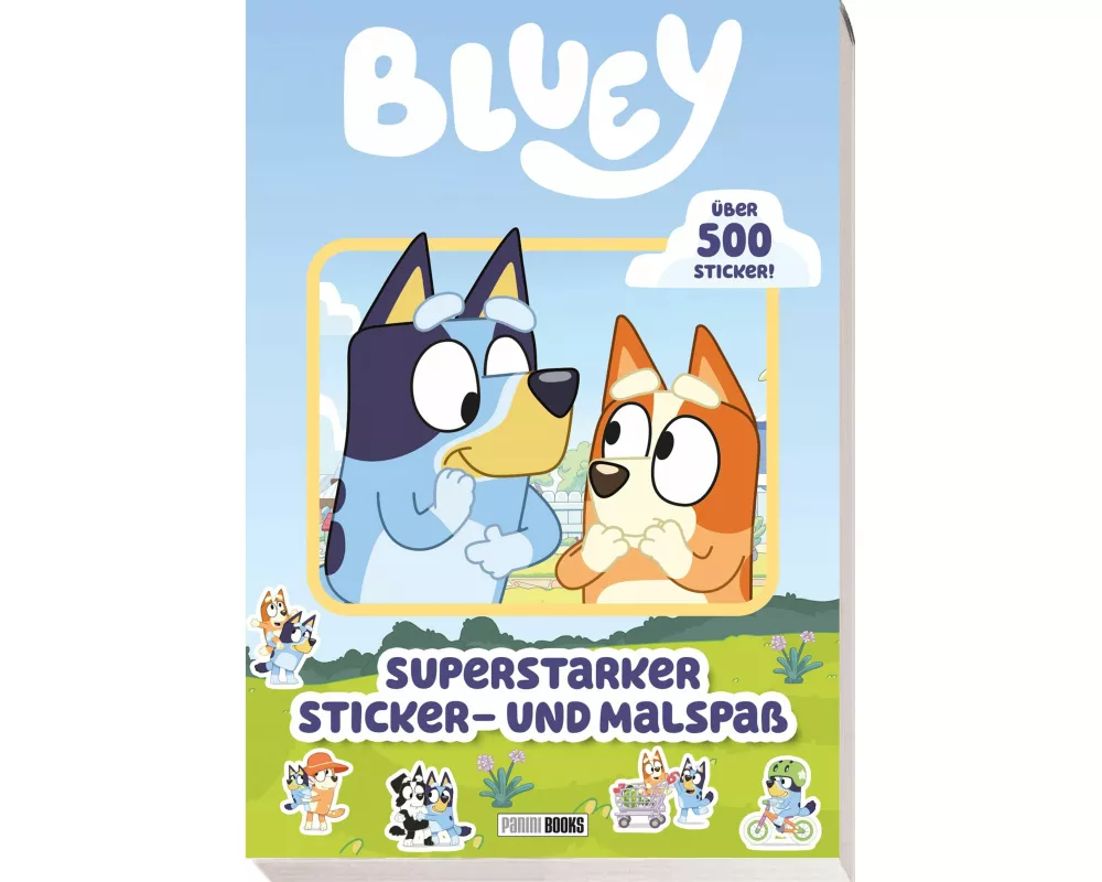 Bluey: Superstarker Sticker- und Malspaß