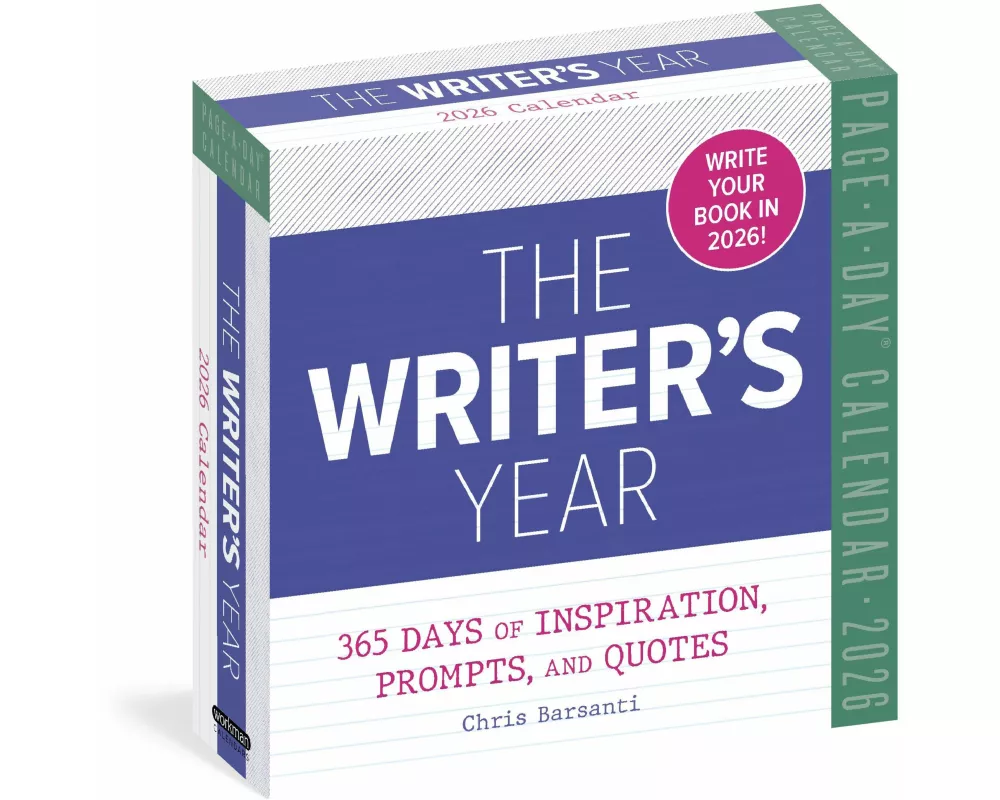 Writer's Year Page-A-Day Calendar 2026