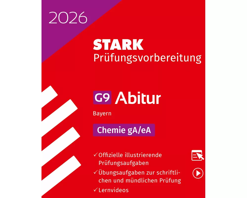 STARK Chemie gA/eA - Abitur 2026 Bayern - Prüfungsvorbereitung