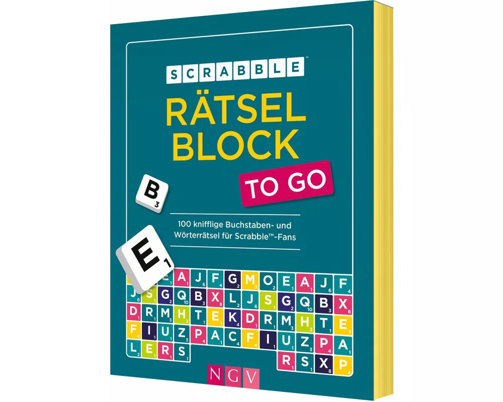 Scrabble™-Rätselblock "to go"