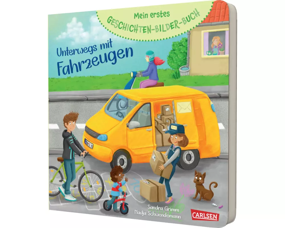 Mein erstes Geschichten-Bilder-Buch: Unterwegs mit Fahrzeugen