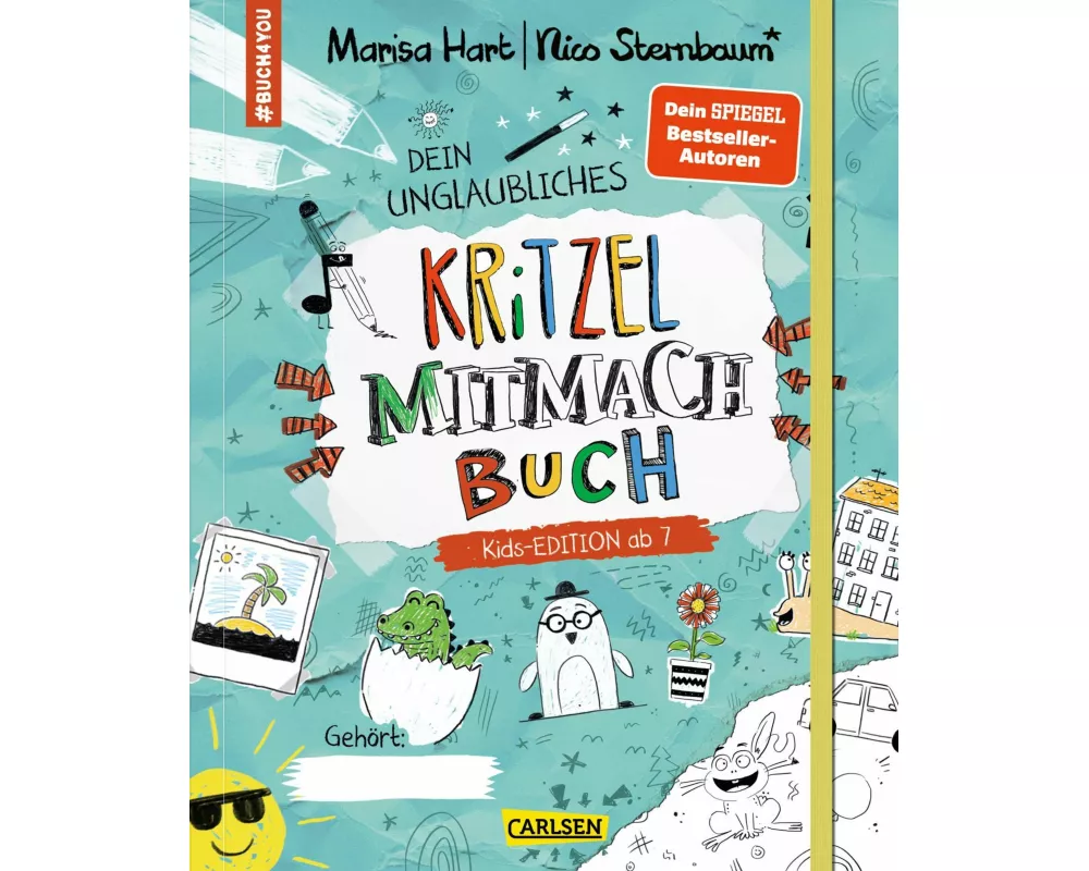#buch4you: Dein unglaubliches Kritzel-Mitmach-Buch