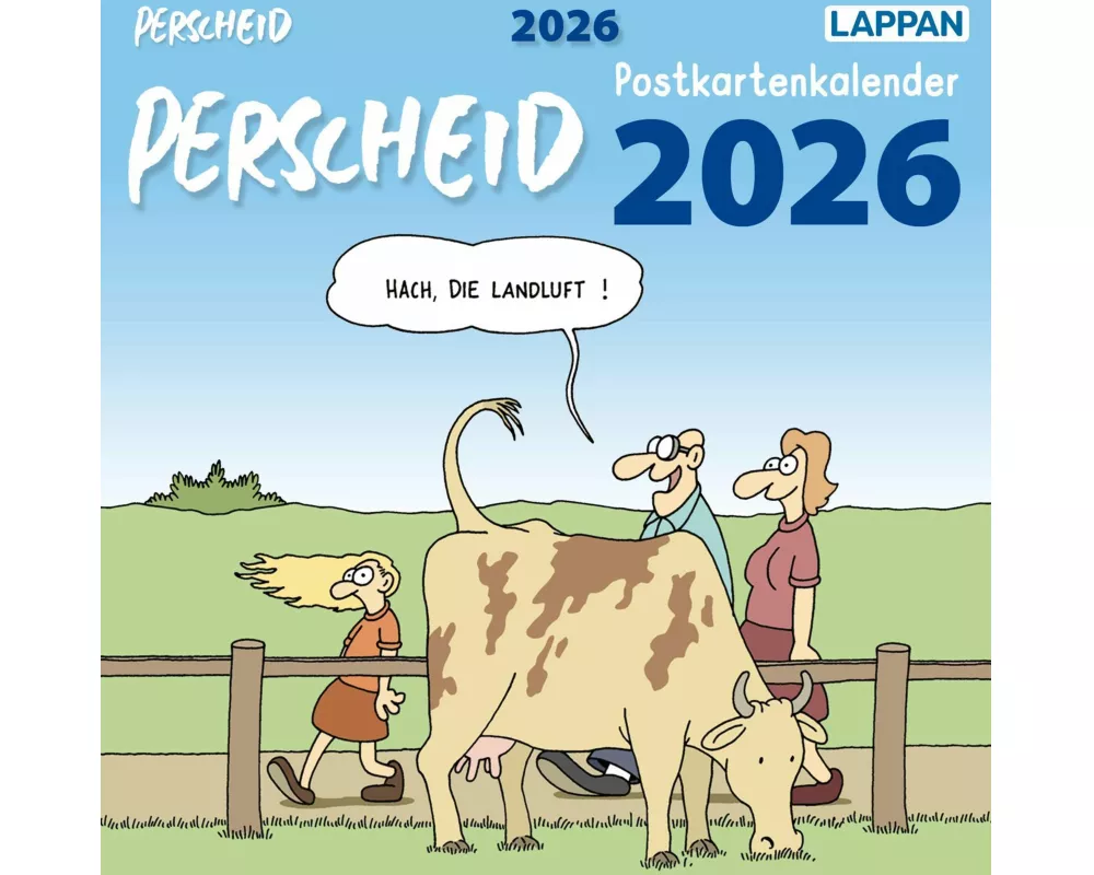 Perscheid Postkartenkalender 2026