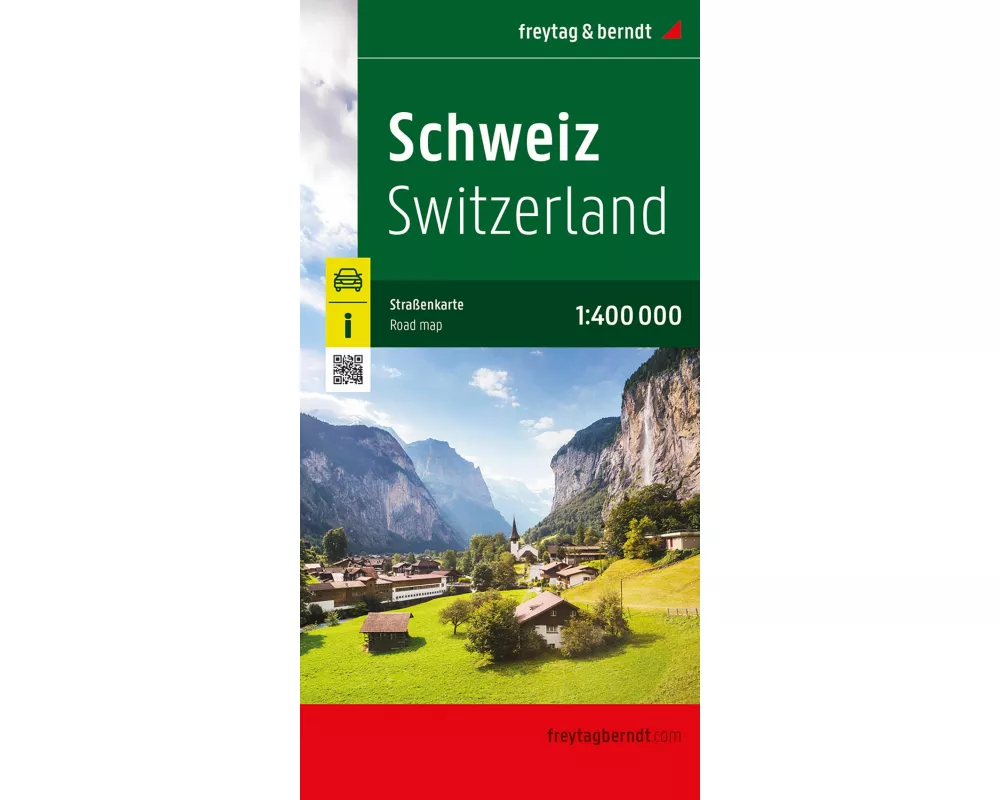 freytag & berndt Straßenkarte Schweiz 1:400.000