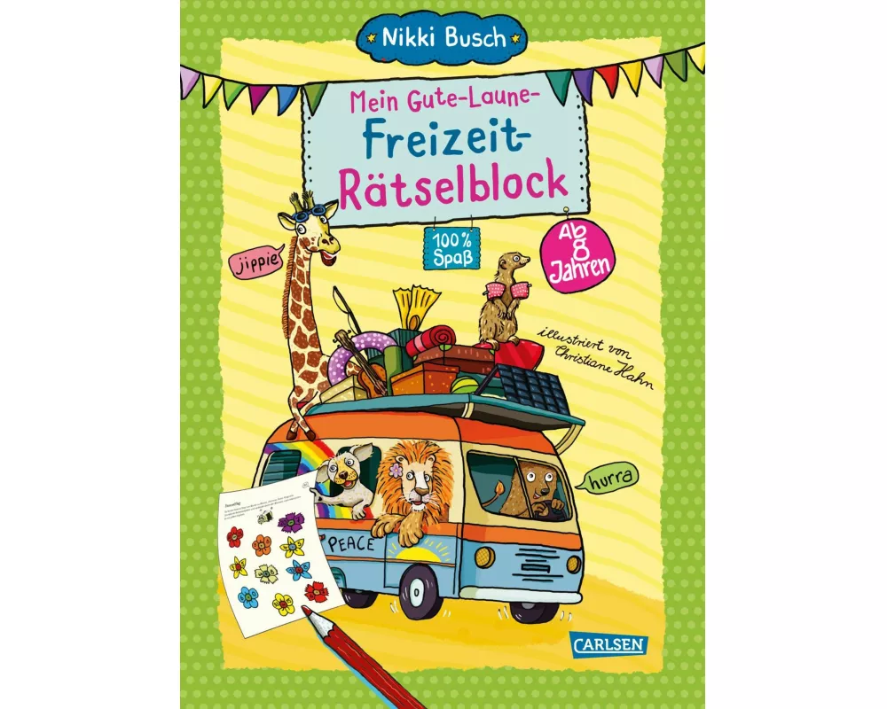 Rätselspaß Grundschule: Mein Gute-Laune-Freizeit-Rätselblock