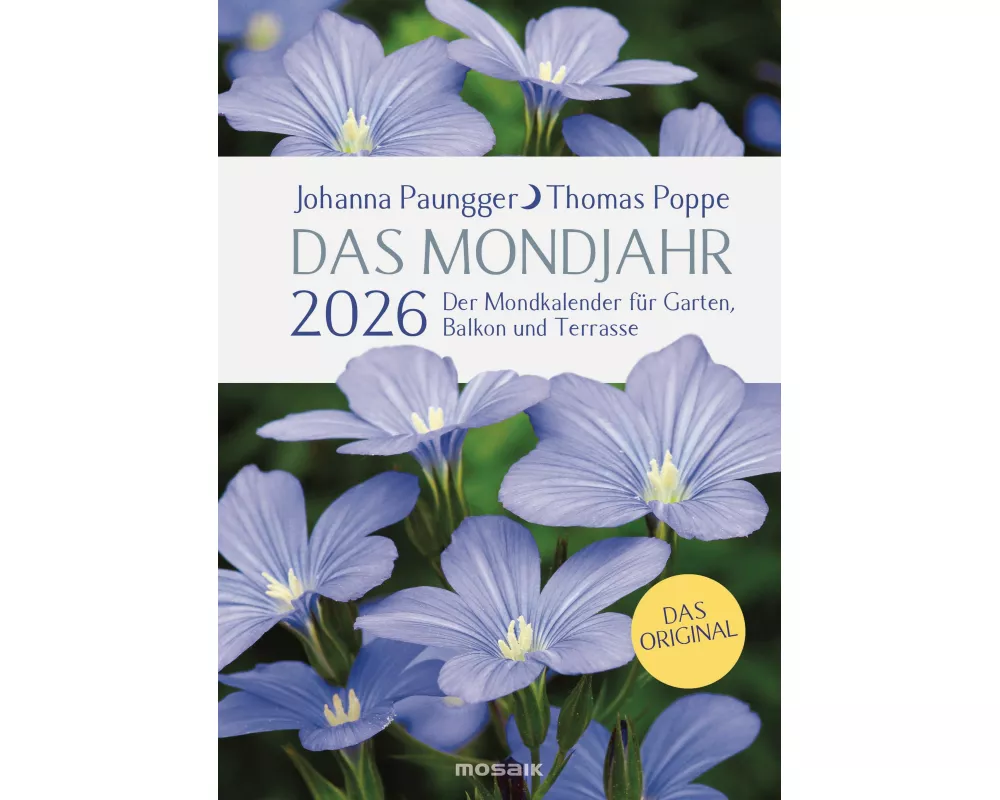 Das Mondjahr 2026 - Garten-Spiralkalender