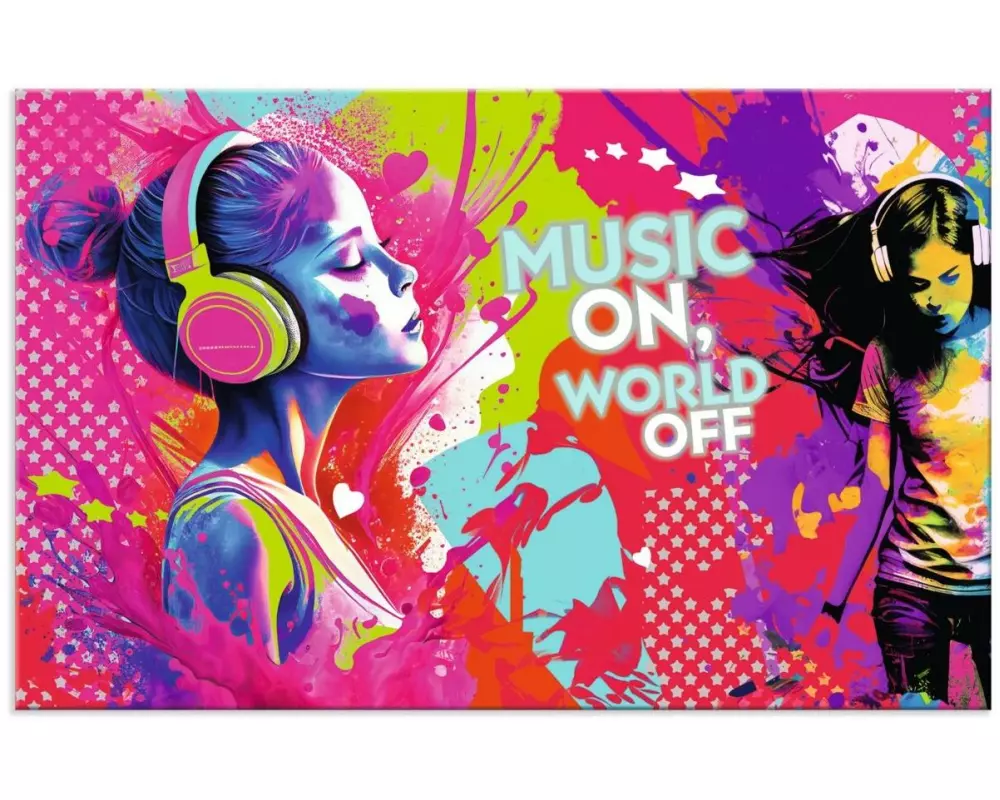 HERMA Schreibunterlage Music Girl 55 x 35 cm