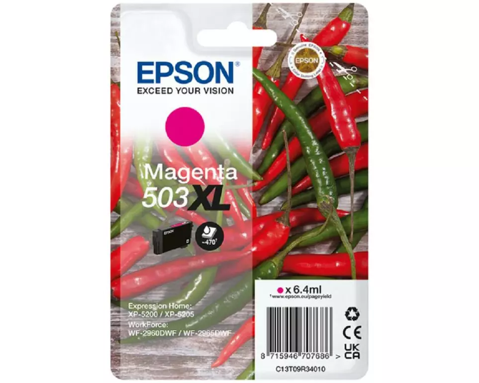 Epson Tinte Nr. 503XL / C13T09R44010 Magenta