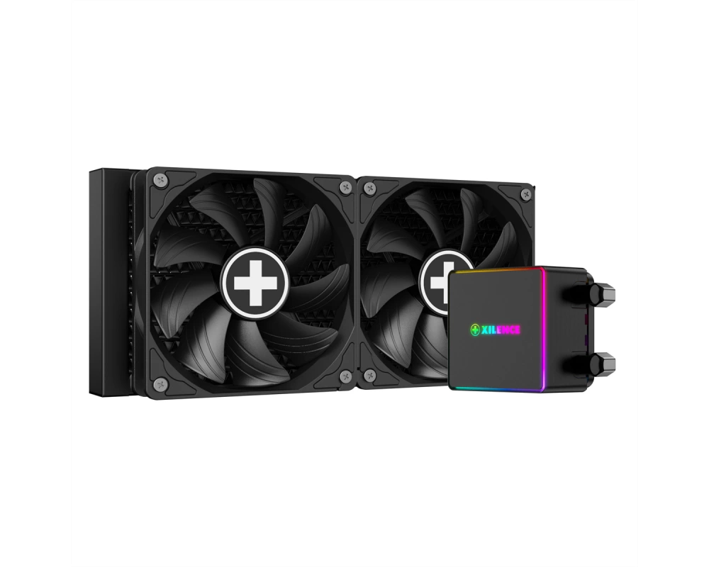 Xilence LQ240PRO AMD und Intel AiO 240mm Wasserkühlung, PWM, FDB, 300W TDP
