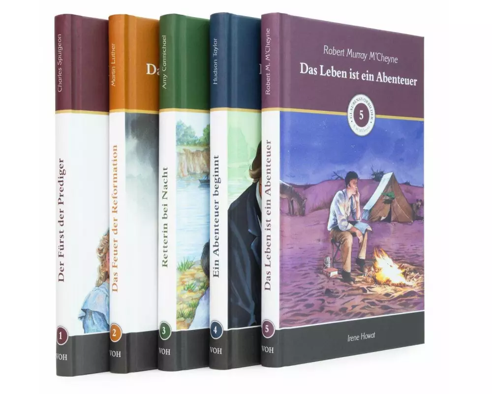 Paket: Glaubensvorbilder (Band 1-5)