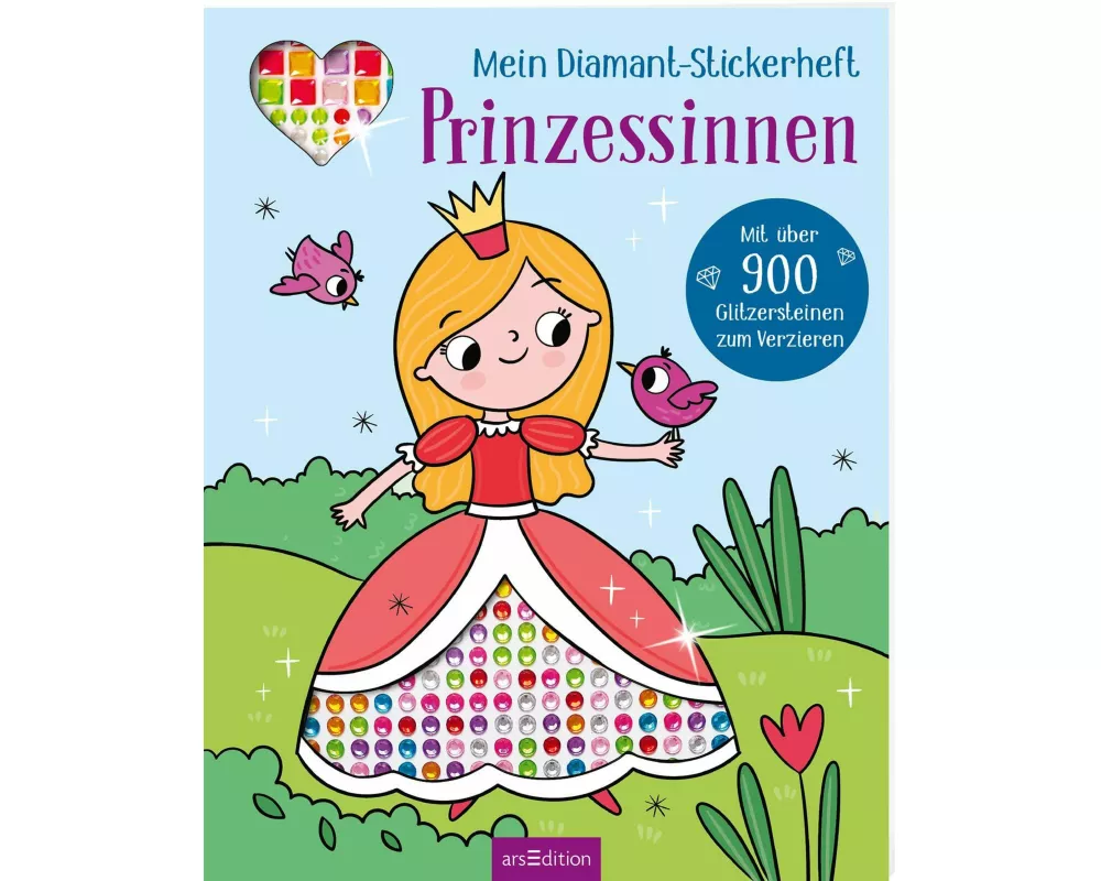Mein Diamant-Stickerheft – Prinzessinnen