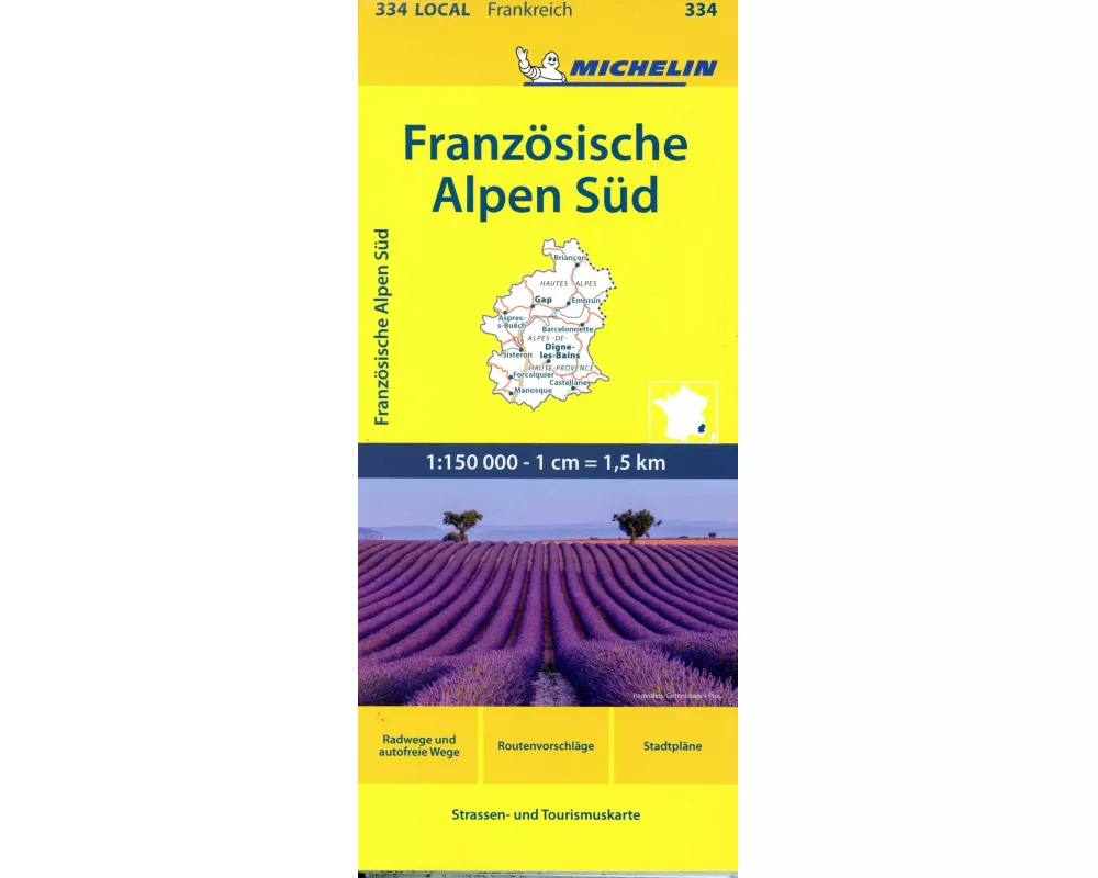 Michelin Französische Alpen Süd