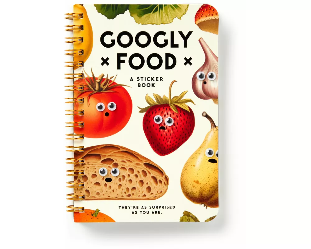 Googly Food Sticker Book