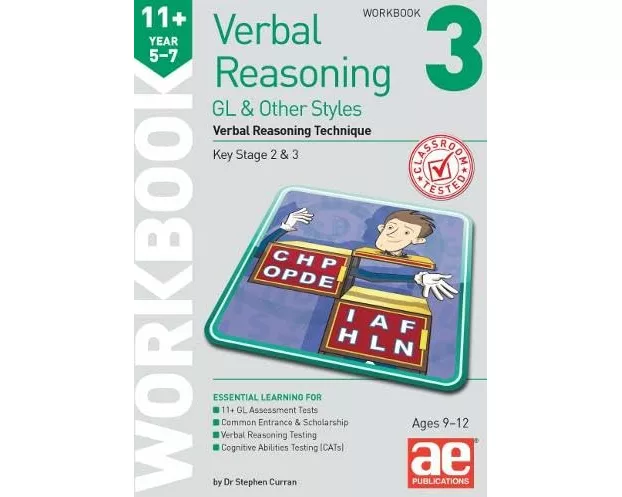 11+ Verbal Reasoning Year 5-7 GL & Other Styles Workbook 3