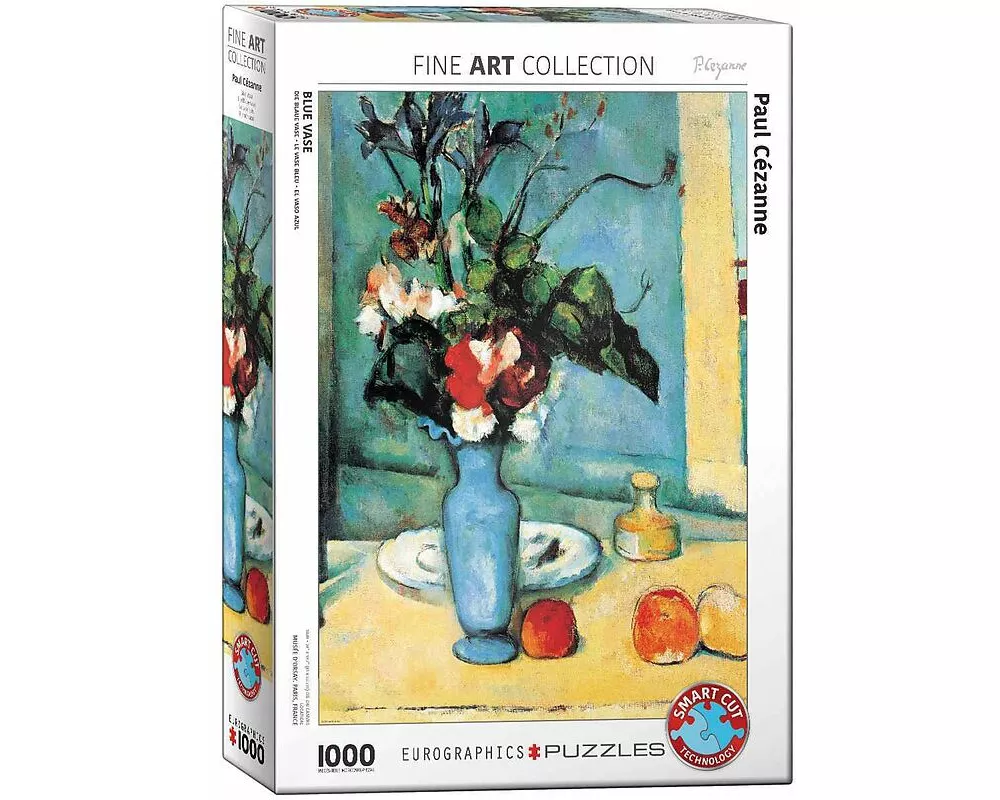 Puzzle 1000 Teile - Cezanne: Cezanne vlue Vase