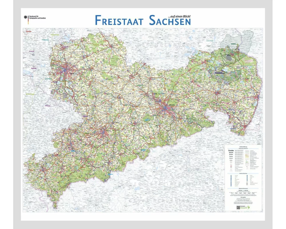 Freistaat Sachsen auf einen Blick!