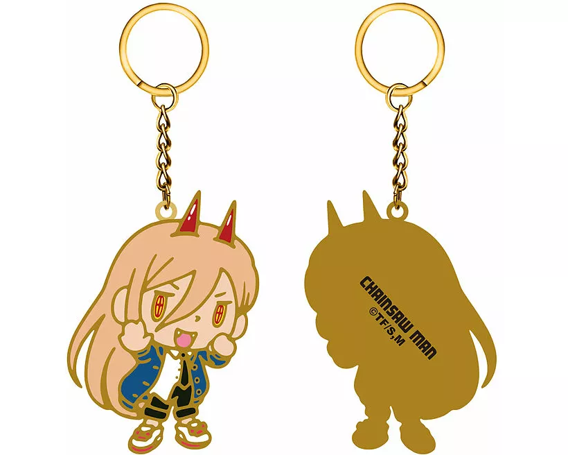 Chainsaw Man - Emaille Metal Keychain
