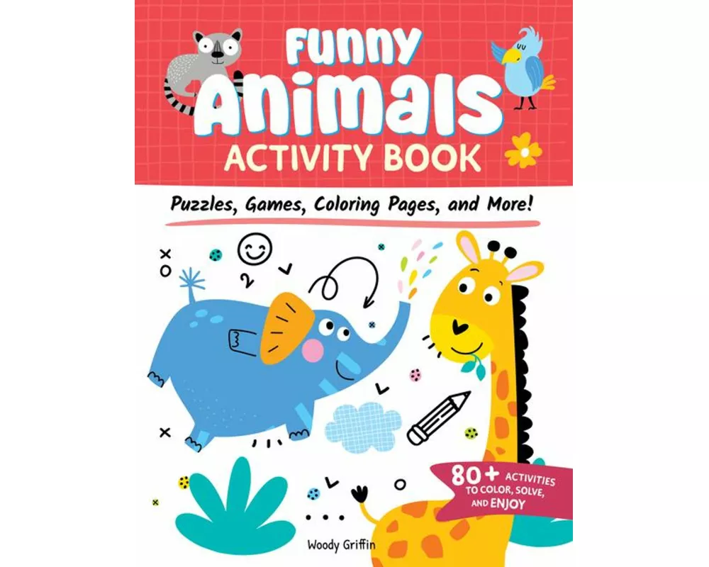 Funny Animals Activity Book