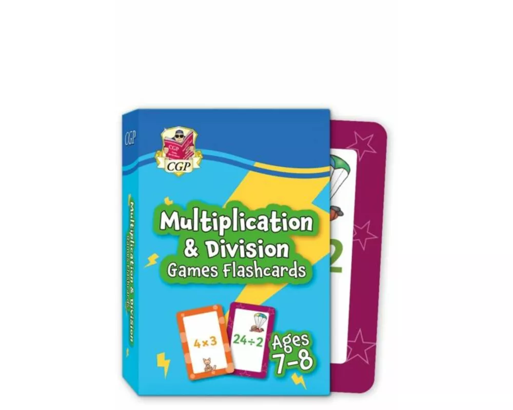 Multiplication & Division Games Flashcards for Ages 7-8 (Year 3)